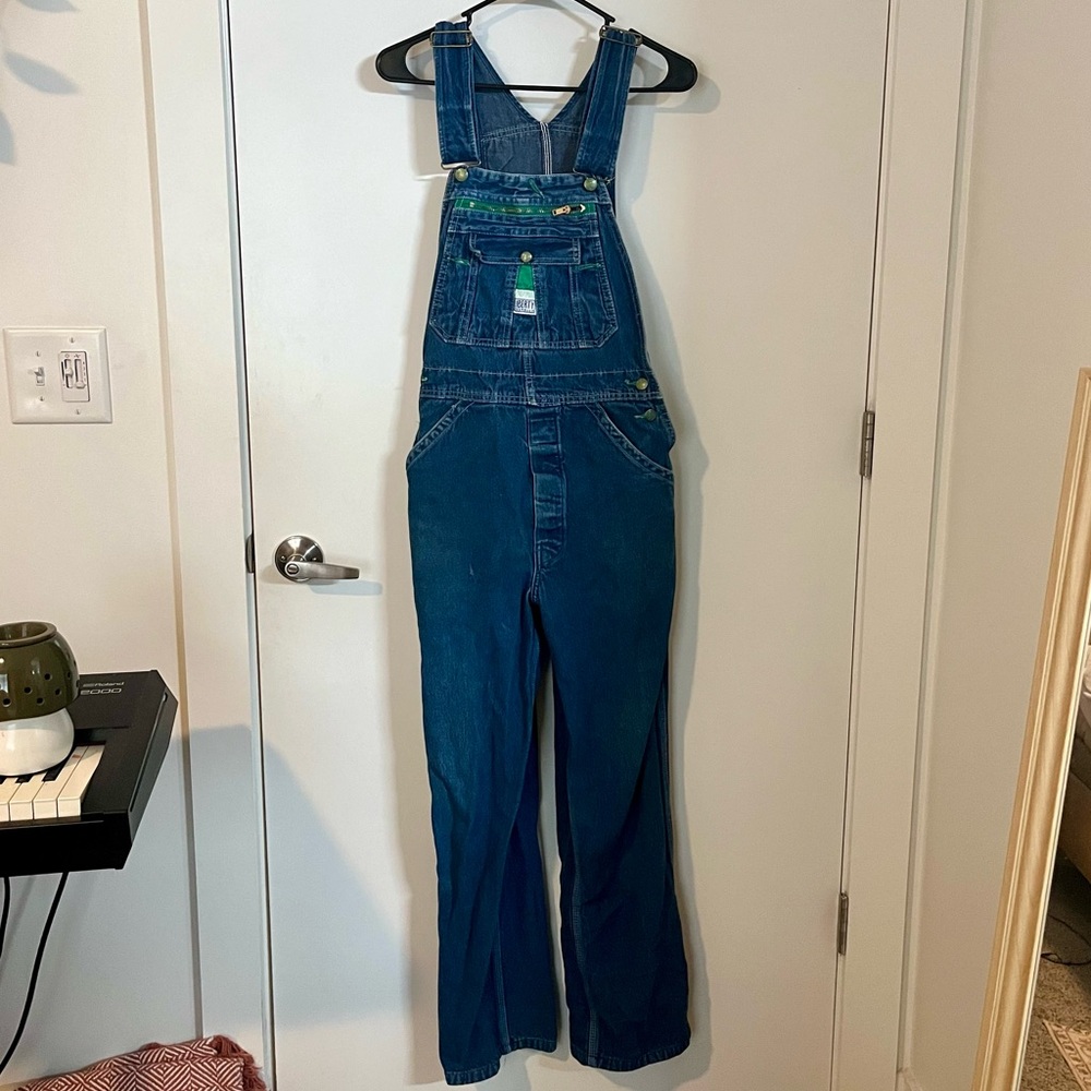 Vintage Denim Overalls